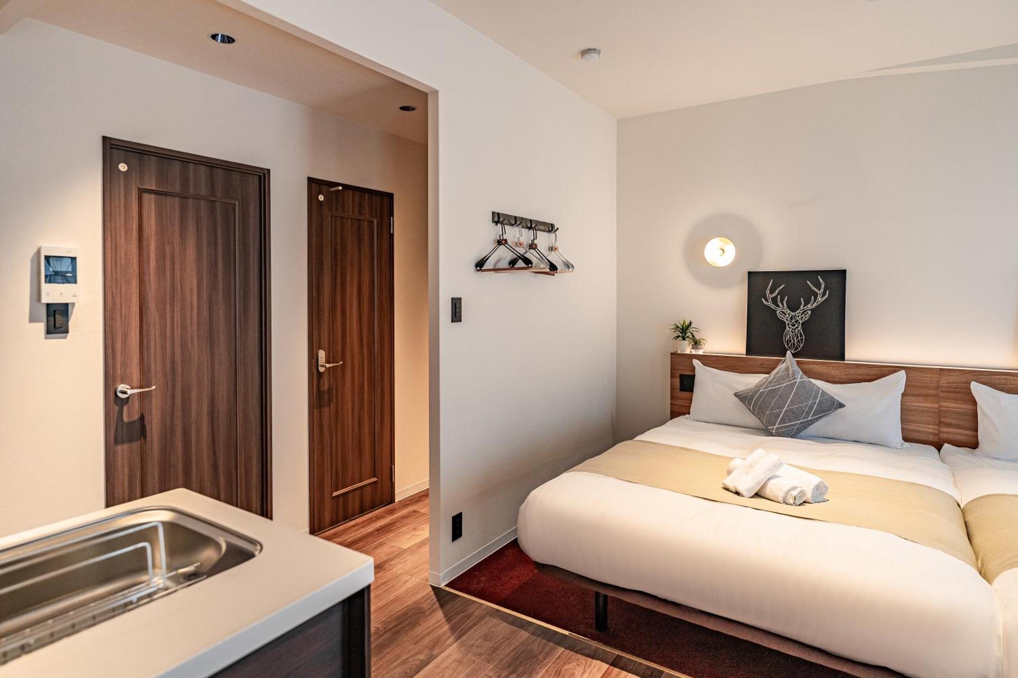 Apartment Hotel 11 Shinsaibashi Amemura Osaka Exterior photo